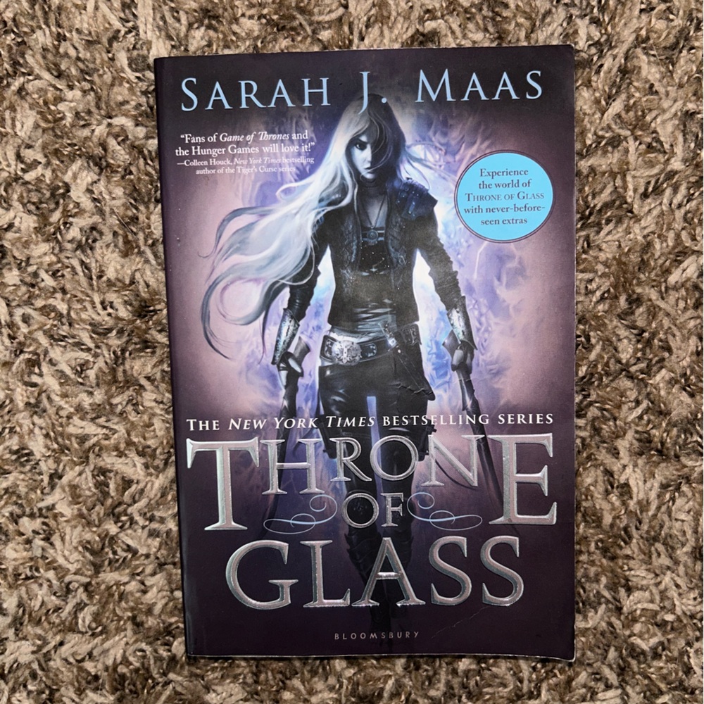 throne of glass book (original cover)